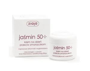 Ziaja Jasmine, cremă antirid 50+ cremă de zi, 50ml