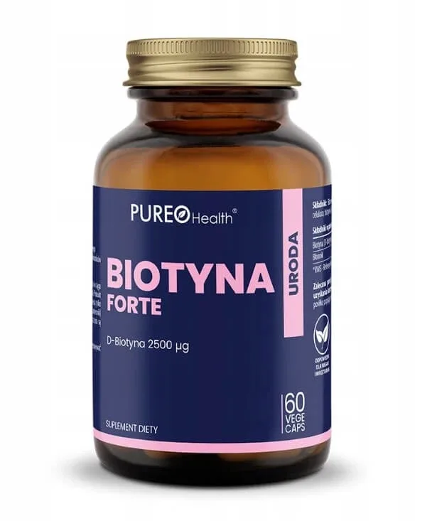 Pureo Health Biotin Forte, 60 capsule — preț și oferte