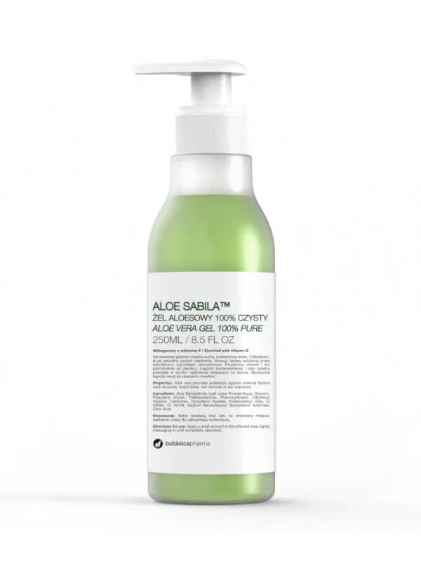Botanicapharma 100% gel de aloe vera, 250ml — preț și oferte