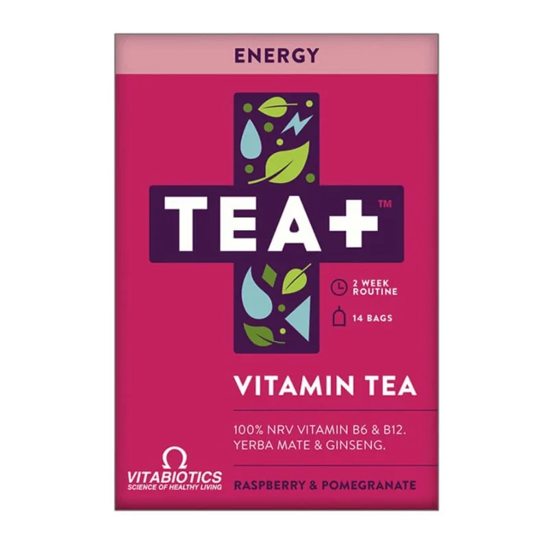 Vitabiotics Tea+ Energy, 14 pungi — preț și oferte