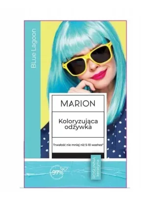 Balsam de păr pentru colorare Marion Azure Blue Lagoon, 35 ml