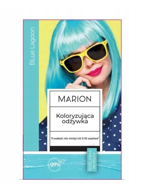 Balsam de păr pentru colorare Marion Azure Blue Lagoon, 35 ml — preț și oferte