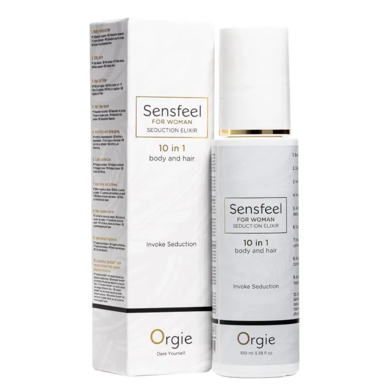 Orgie Sensfeel for Woman Seduction Elixir Pheromone loțiune pentru corp și păr, 100ml — preț și oferte