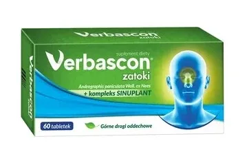 Verbascon Zatoki, 60 comprimate Lek Pharmaceuticals — preț și oferte