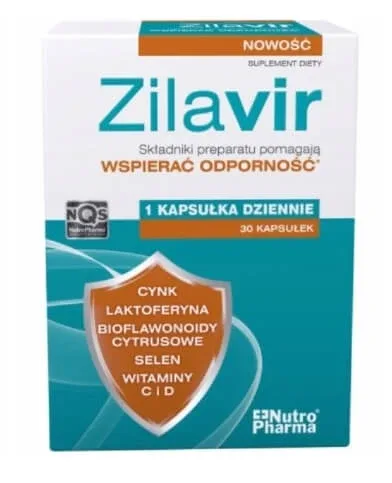 Zilavir, 30 capsule NutroPharma — preț și oferte