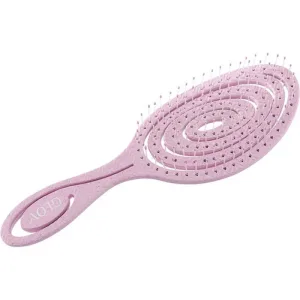 Glov Biobased Brush Perie biodegradabilă pentru păr Roz