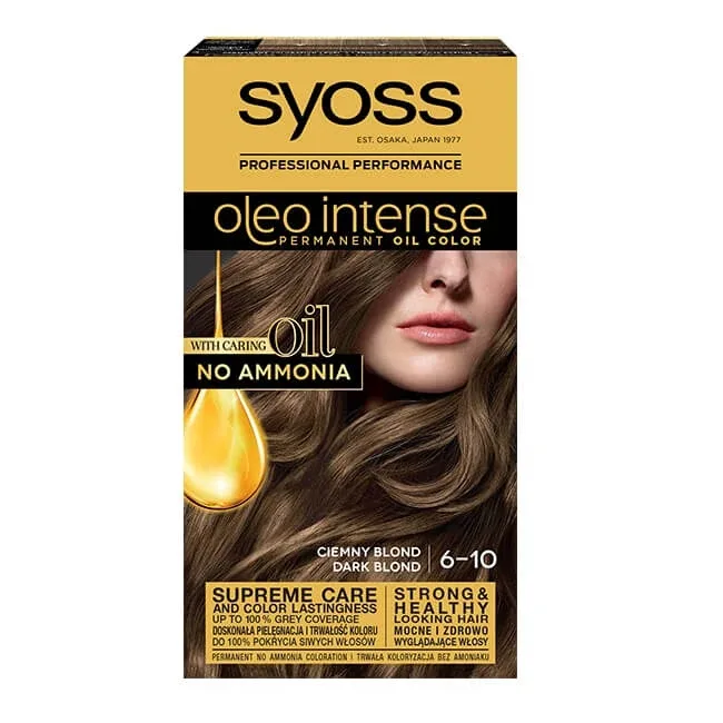 Syoss Oleo Intense Hair Colour Blond închis 6-10 — preț și oferte