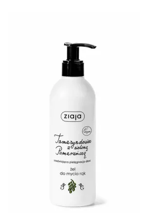 Ziaja, gel de săpun de mâini verde portocaliu cu tamarind, 270ml