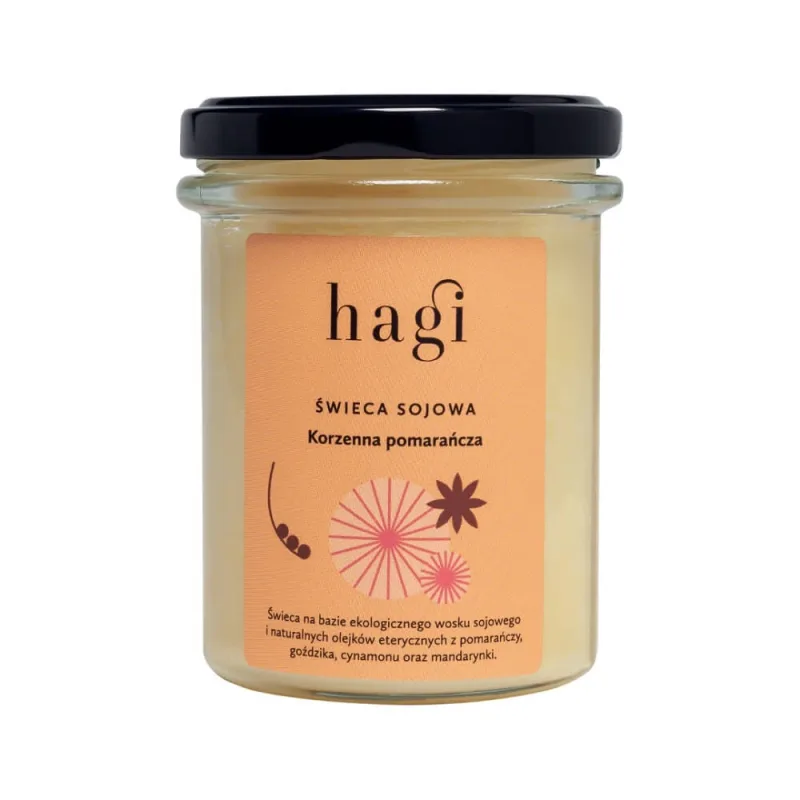 Hagi Lumânare mică de soia Portocală picantă, 215ml — preț și oferte