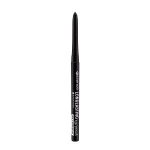 Essence Creion de ochi de lungă durată 01 Black Fever, 0.28 g