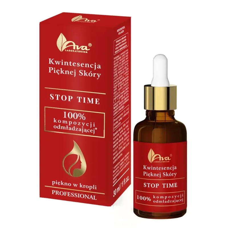 AVA Quintessence of Beautiful Skin Stop Time Ser antirid pentru față, 30 ml — preț și oferte