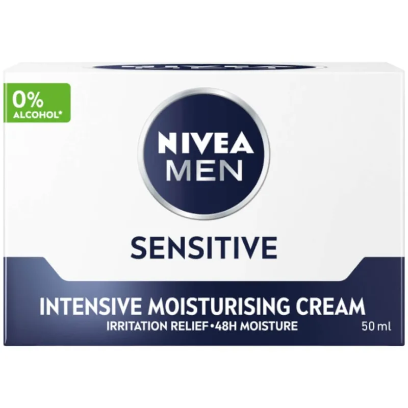 Nivea Men Sensitive Cremă hidratantă calmantă, 50 ml — preț și oferte