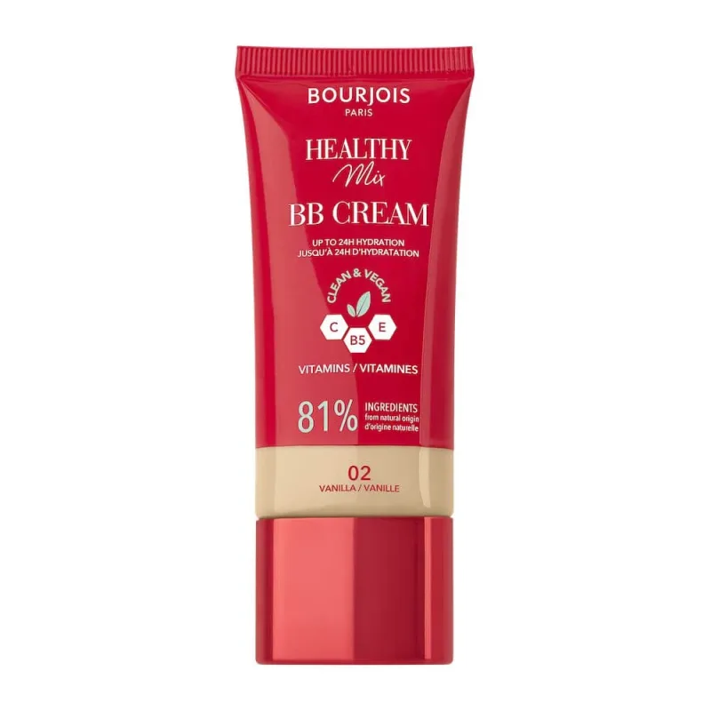 Bourjois Healthy Mix BB cream cu complex de vitamine 02 Vanilie, 30 ml — preț și oferte