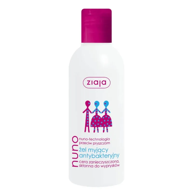 Ziaja Nuno Gel de spălare antibacterian, 200 ml — preț și oferte