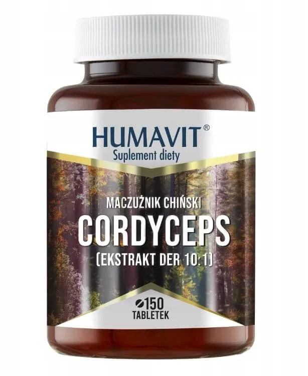 Humavit Cordyceps chineză Borage + drojdie de bere, 150 comprimate — preț și oferte