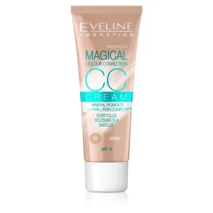 Eveline Cosmetics Magical Colour CC Cream Fond de ten multifuncțional 53 Beige, 30 ml