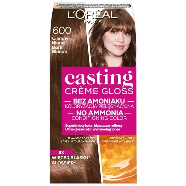 L oreal Casting Colour 600 Blond închis 48 ml + 72 ml + 60 ml L'Oréal Paris — preț și oferte