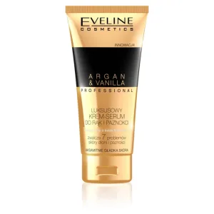 Eveline Cosmetics Argan amp; Vanilie cremă de lux pentru mâini și unghii-Serum, 100 ml
