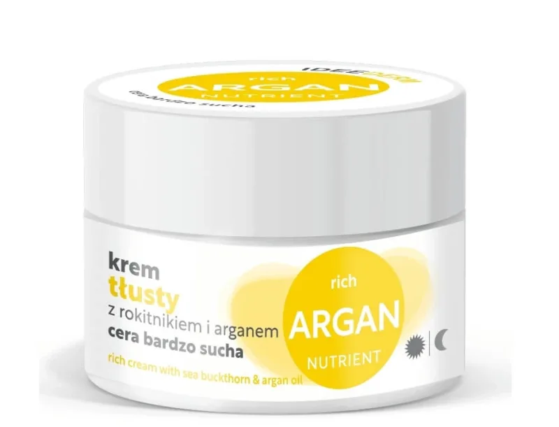 Idee Derm Cremă grasă cu cătină de mare și ulei de argan, 50 ml — preț și oferte