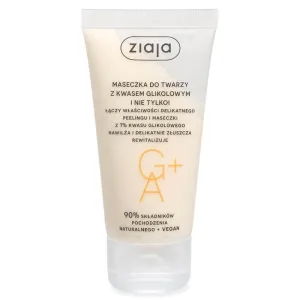 Mască de față Ziaja cu acid glicolic, 55 ml