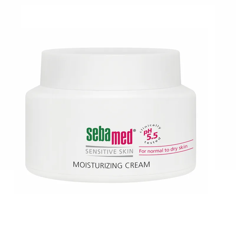 Sebamed Sensitive Skin, Crema dermatologica hidratanta cu vitamina E, pentru fata, 75 ml — preț și oferte