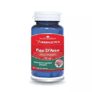 Pau D' Arco, 60 capsule, Herbagetica