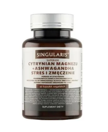 Singularis Citrat de magneziu + Ashwagandha Stres și oboseală, 60 capsule — preț și oferte