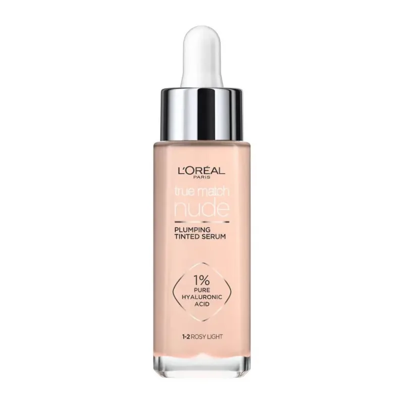 L Oreal Paris True Match Nude Ser concentrat în Primer 1-2 Rosy Light, 30 ml — preț și oferte