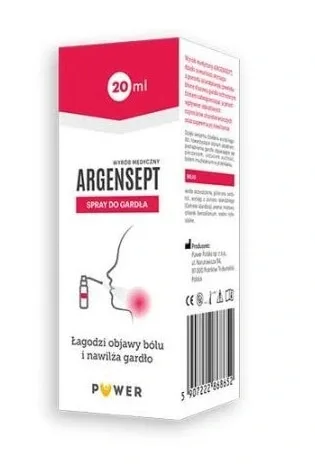 Argensept, spray pentru gât, 20 ml — preț și oferte