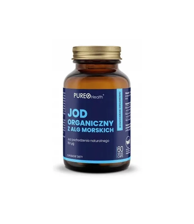 Pureo Health iod organic din alge marine, 60 capsule — preț și oferte