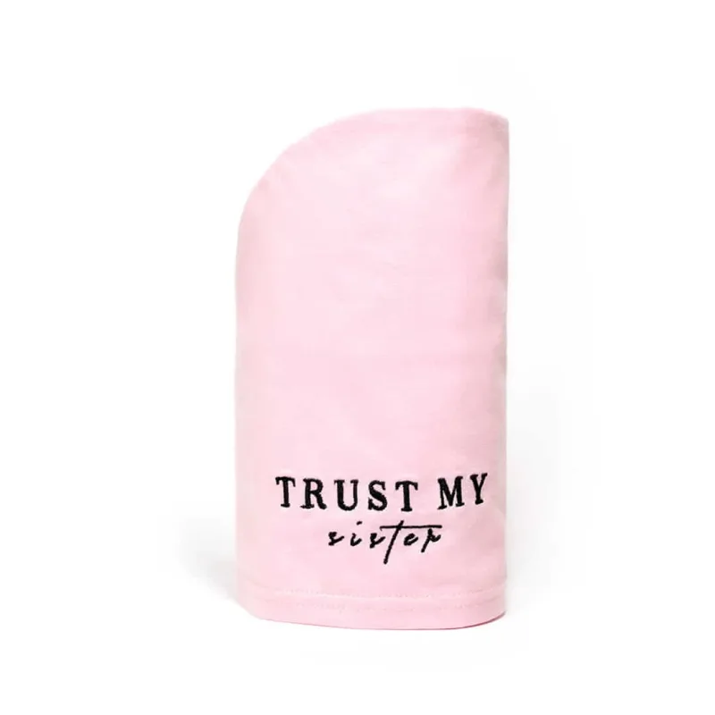 Prosop de păr din bumbac Trust My Sister, 1 buc — preț și oferte