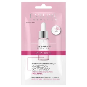 Eveline Cosmetics Concentrated Formula Intensive Regenerating Peptides Face Mask, 8 ml