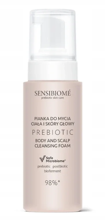 Sensibiome Spumă de curățare prebiotică pentru corp și scalp, 150 ml — preț și oferte