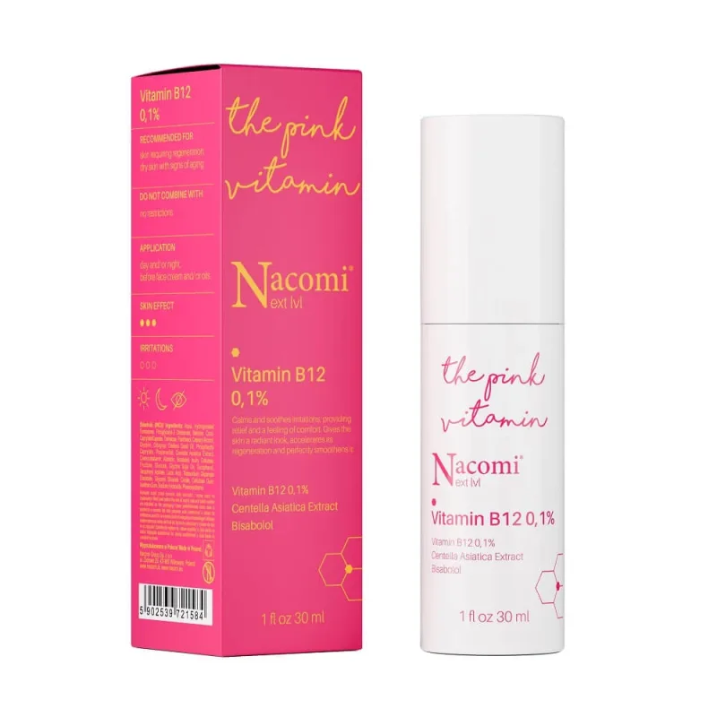 Nacomi Next Level Vitamina B12 0,1%, 30 ml — preț și oferte
