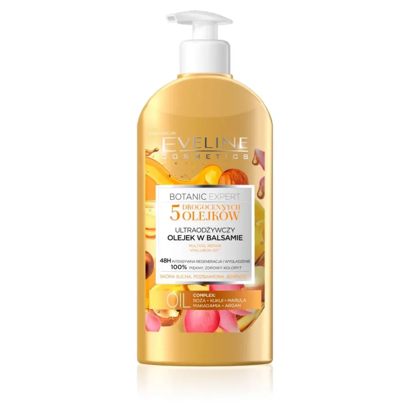 Eveline Cosmetics Botanic Expert Ulei ultra-nutritiv în loțiune pentru pielea uscată, 350 ml — preț și oferte