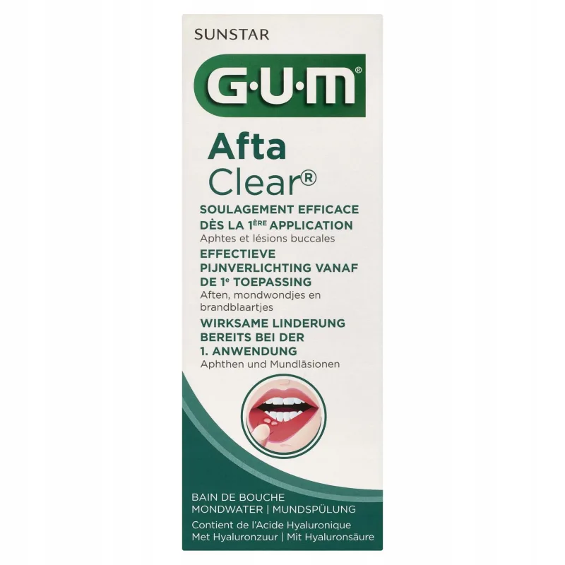 Sunstar GUM, Afta Clear Liquid 2410, 120 ml — preț și oferte