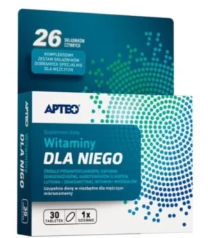 Apteo Vitamine pentru bărbați, 30 comprimate