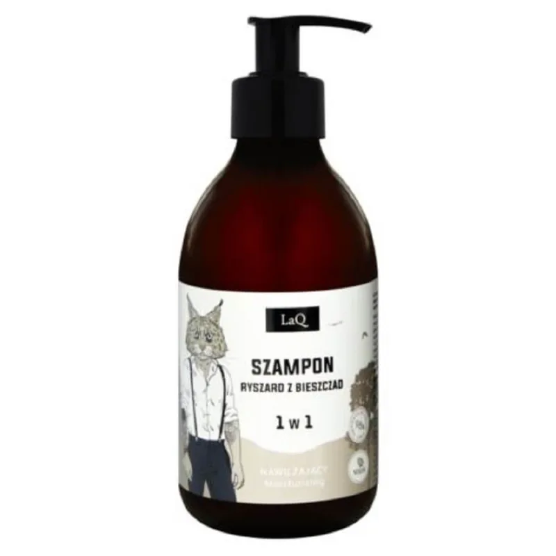 LaQ Richard of the Bieszczady Șampon hidratant pentru păr pentru băieți, 300 ml — preț și oferte