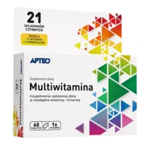 Apteo Multivitamine, 60 comprimate — preț și oferte