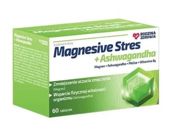 Family Health Magnesive Stress + Ashwagandha, 60 comprimate — preț și oferte