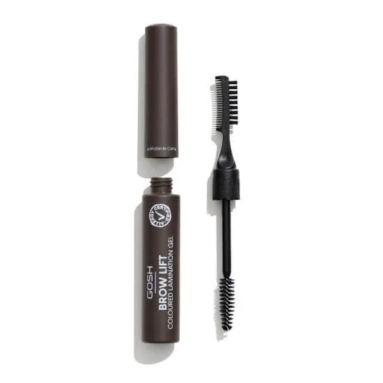 Gel de laminare a sprâncenelor Gosh 002 maro închis, 6 ml — preț și oferte
