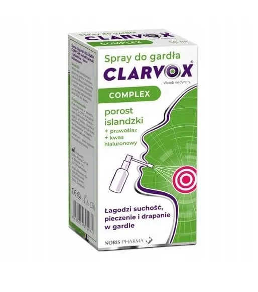 Clarvox Complex, spray pentru gât, 30 ml — preț și oferte