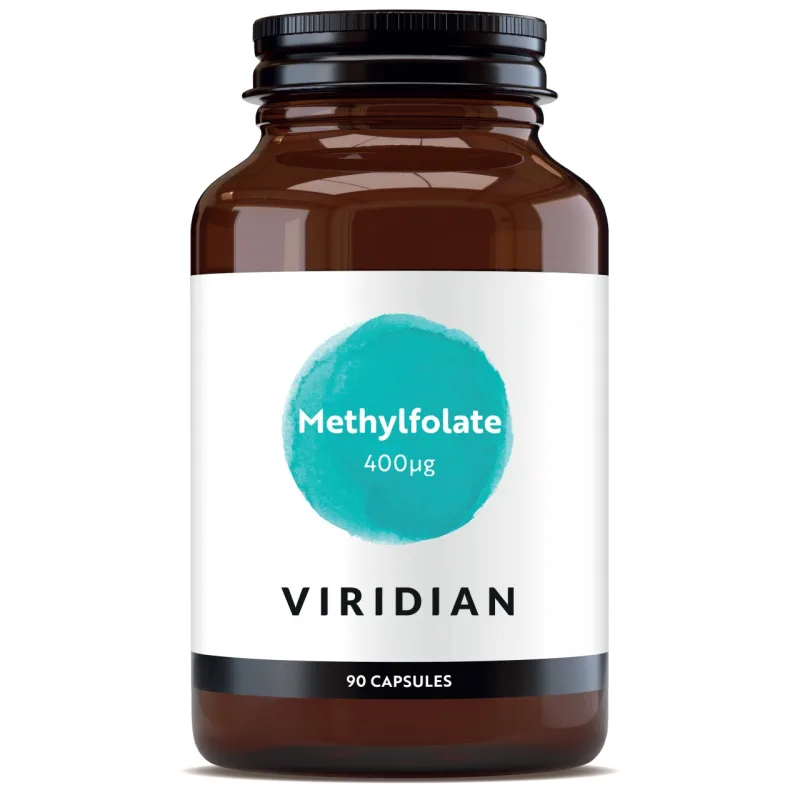 Methylfolate 400 µG, 90 Capsule, Viridian — preț și oferte