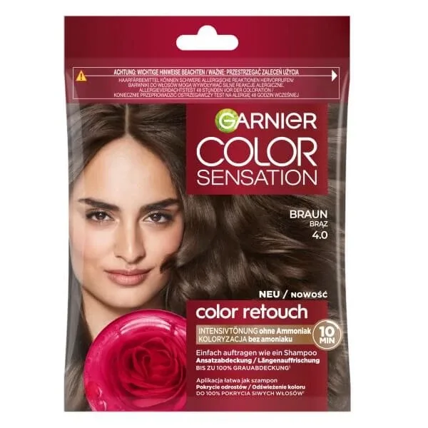 Șampon Garnier Color Sensation Color Retouch 4.0 Brown — preț și oferte
