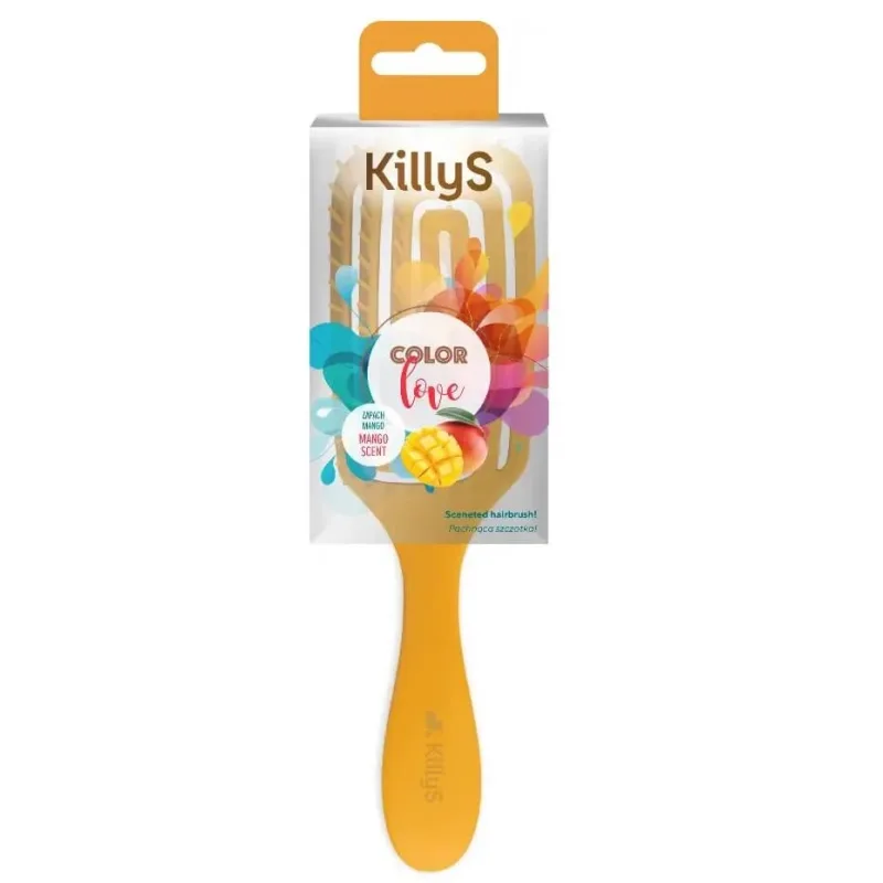 Perie de păr KillyS Color Love Fragrant Mango — preț și oferte