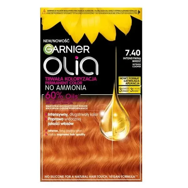 Garnier Olia Culoarea părului 7.40 Cupru intens — preț și oferte