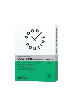 Cold-Care Chewable, 10 comprimate de supt, Good Routine