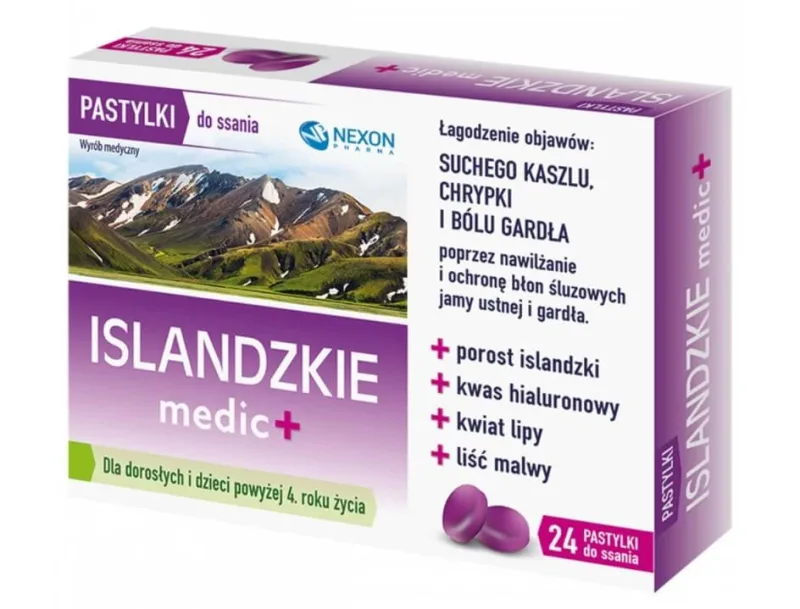 Icelandic Medic+, 24 de pastiluțe — preț și oferte