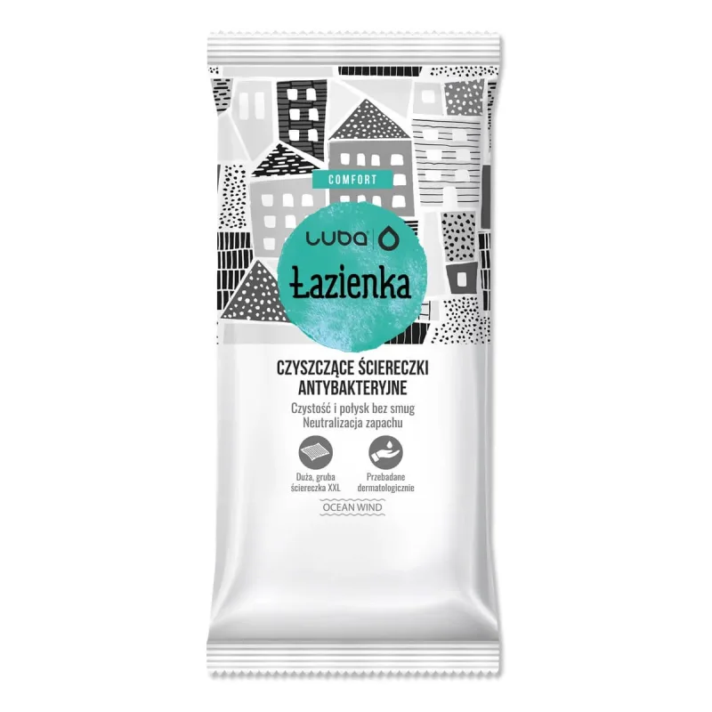 Luba Comfort Șervețele de curățare antibacteriene pentru baie, 32 bucăți — preț și oferte