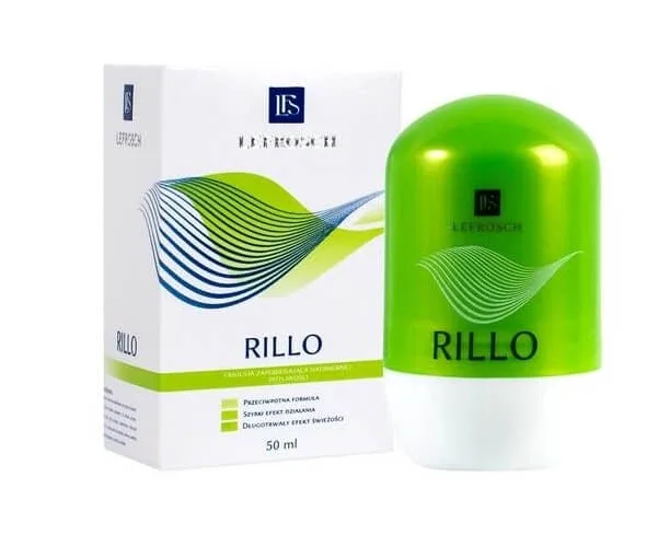Emulsie Rillo împotriva transpirației excesive 50ml — preț și oferte
